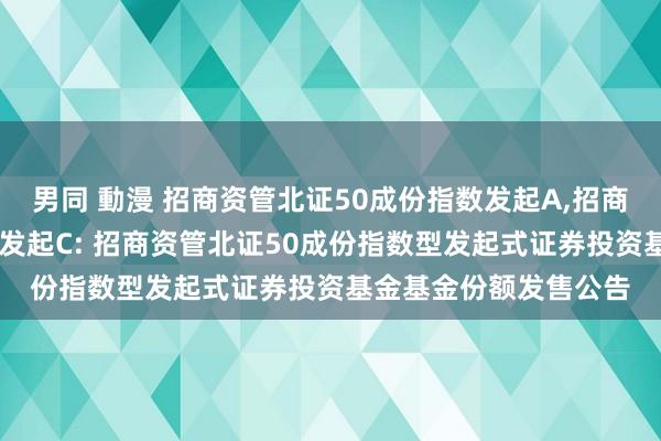 男同 動漫 招商资管北证50成份指数发起A，招商资管北证50成份指数发起C: 招商资管北证50成份指数型发起式证券投资基金基金份额发售公告