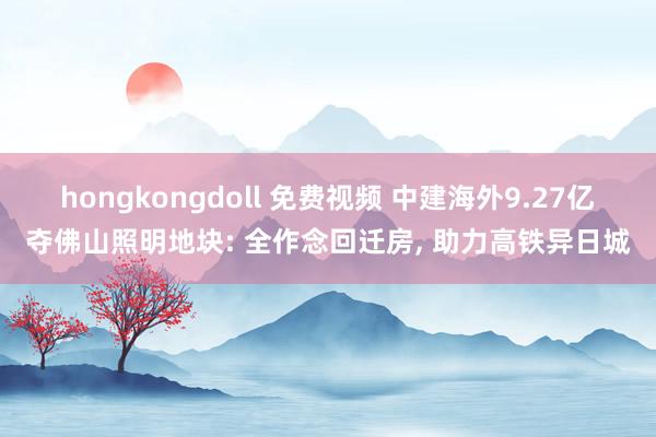 hongkongdoll 免费视频 中建海外9.27亿夺佛山照明地块: 全作念回迁房， 助力高铁异日城