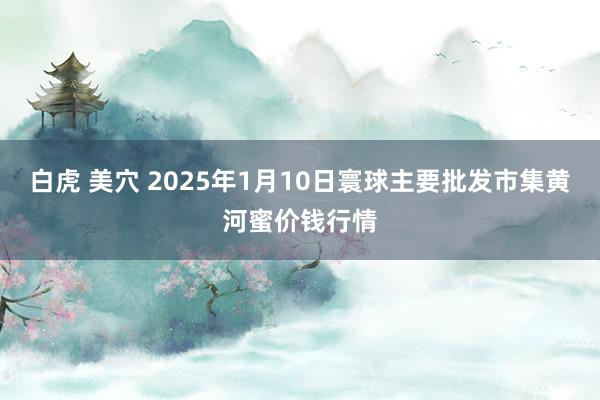 白虎 美穴 2025年1月10日寰球主要批发市集黄河蜜价钱行情